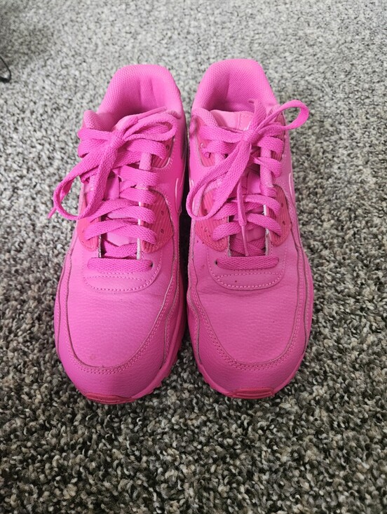 Nike Shoes - Nike Air Max 90 LTR GS "Triple Hyper Pink" - Size 7Y (Women's 8.5)